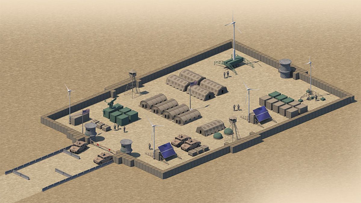 Portable wind turbines under development by three DOE national laboratories for military use and disaster relief