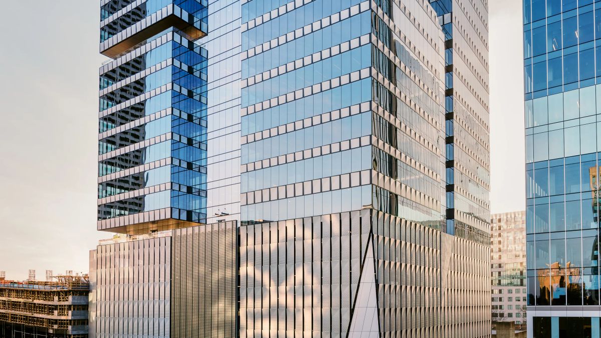 A gleaming office building in Atlanta.
